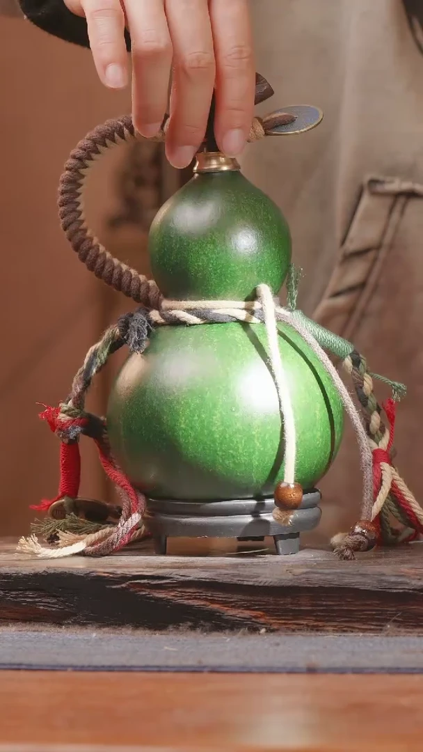 【闪购商品】164号精品大漆葫芦防腐防渗装水茶酒