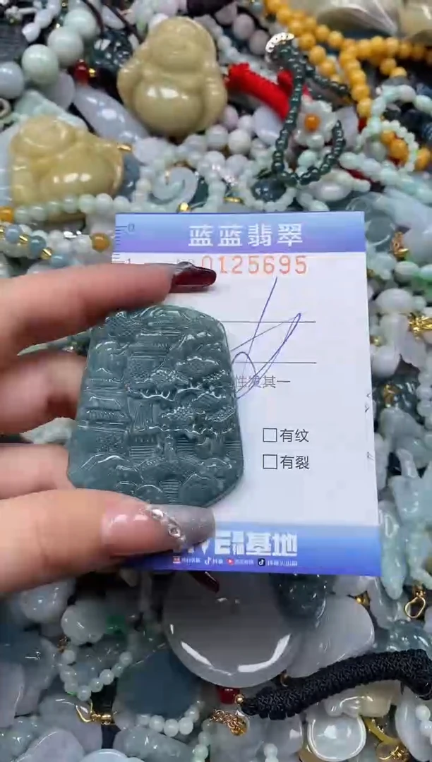 【闪购商品】翡翠颈饰未镶嵌闪购0125695