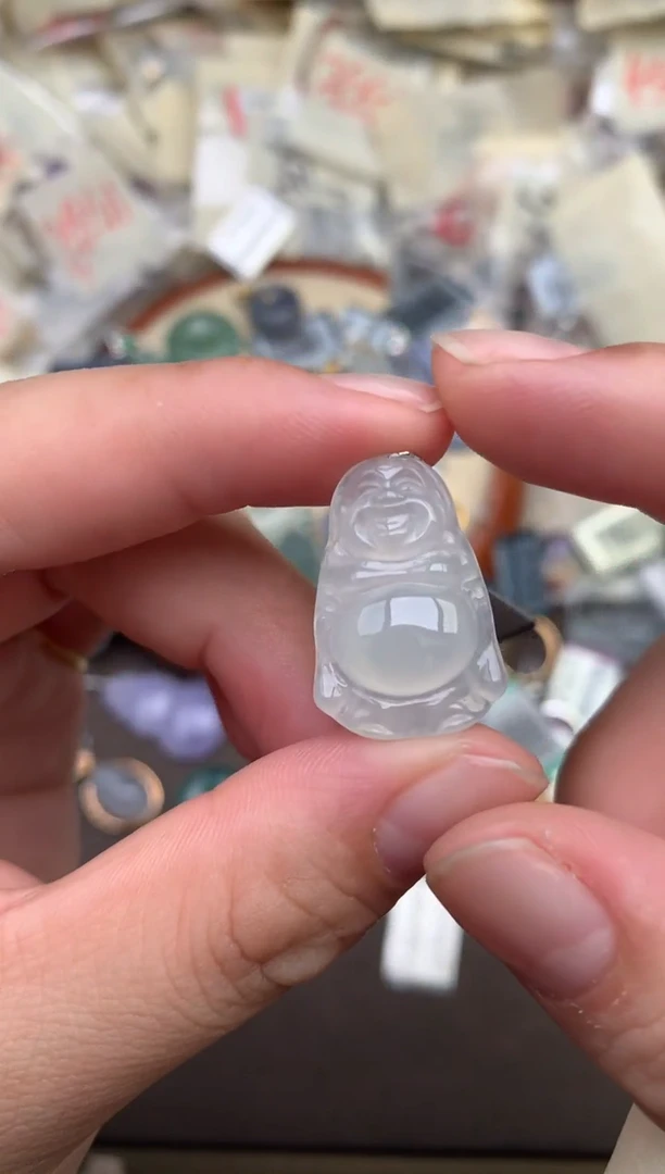 翡翠挂件未镶嵌—