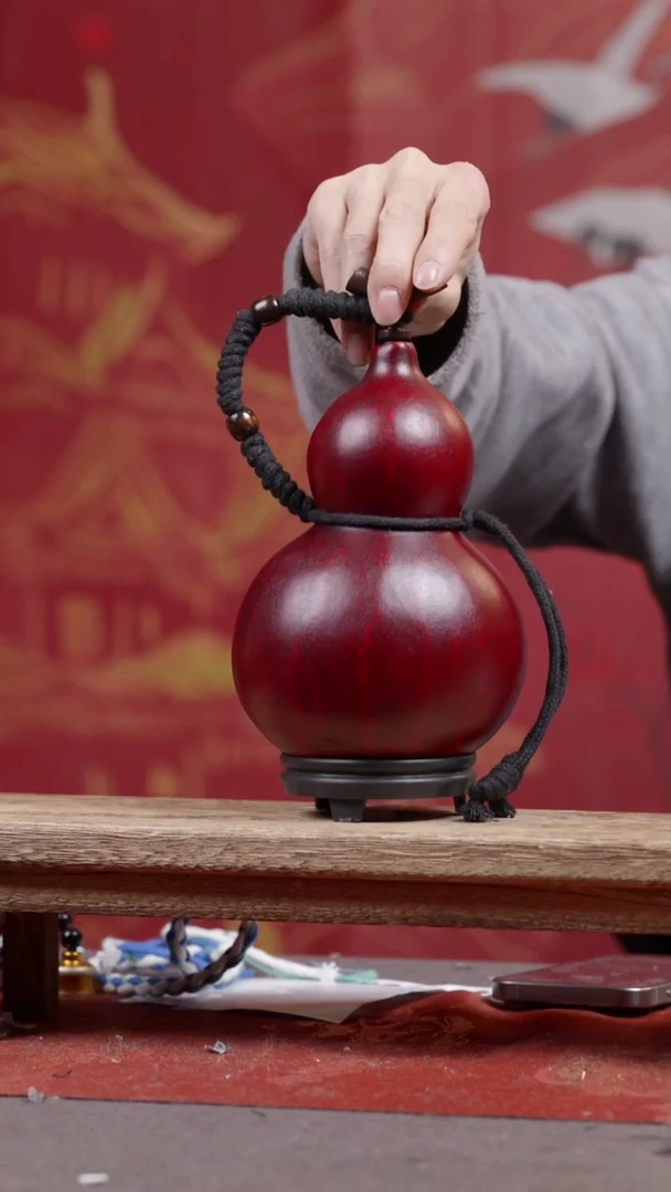 180号大漆精品葫芦一物一拍网兜
