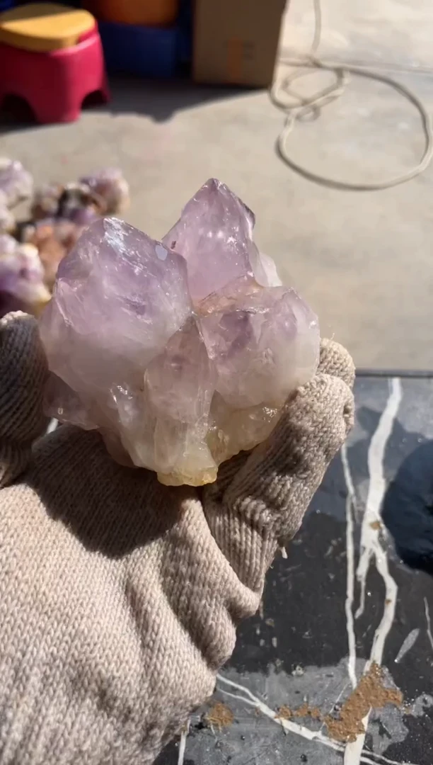 【闪购商品】紫晶原石未镶嵌天然紫水晶原石摆件