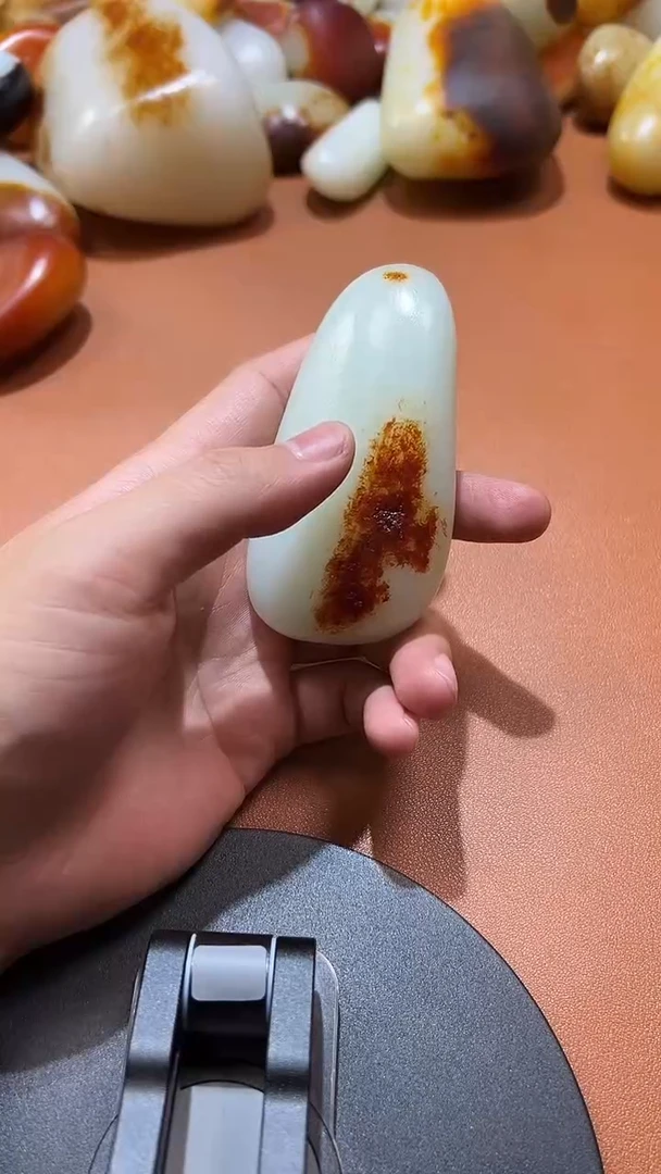 未镶嵌和田玉把件花***，和田玉