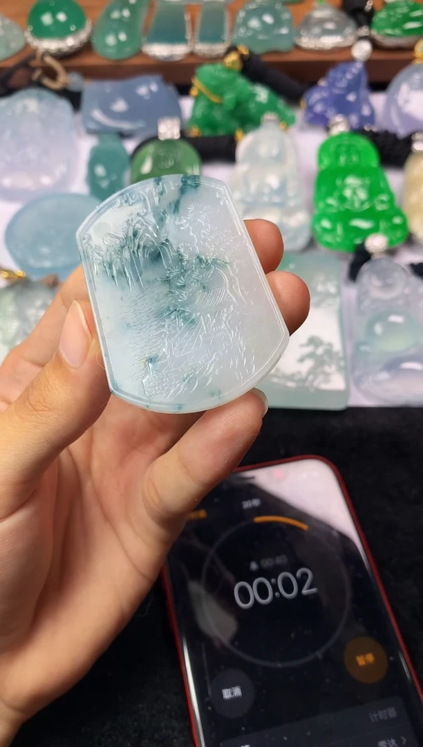 定制翡翠未镶嵌S毛货不退不换