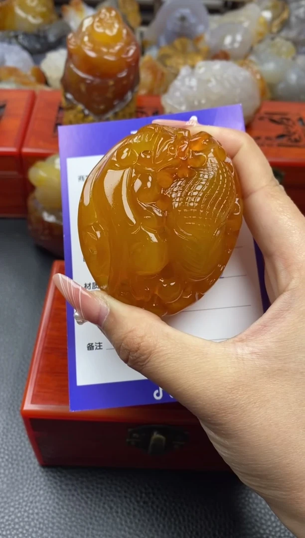 【闪购商品】玛瑙/玉髓手把未镶嵌00