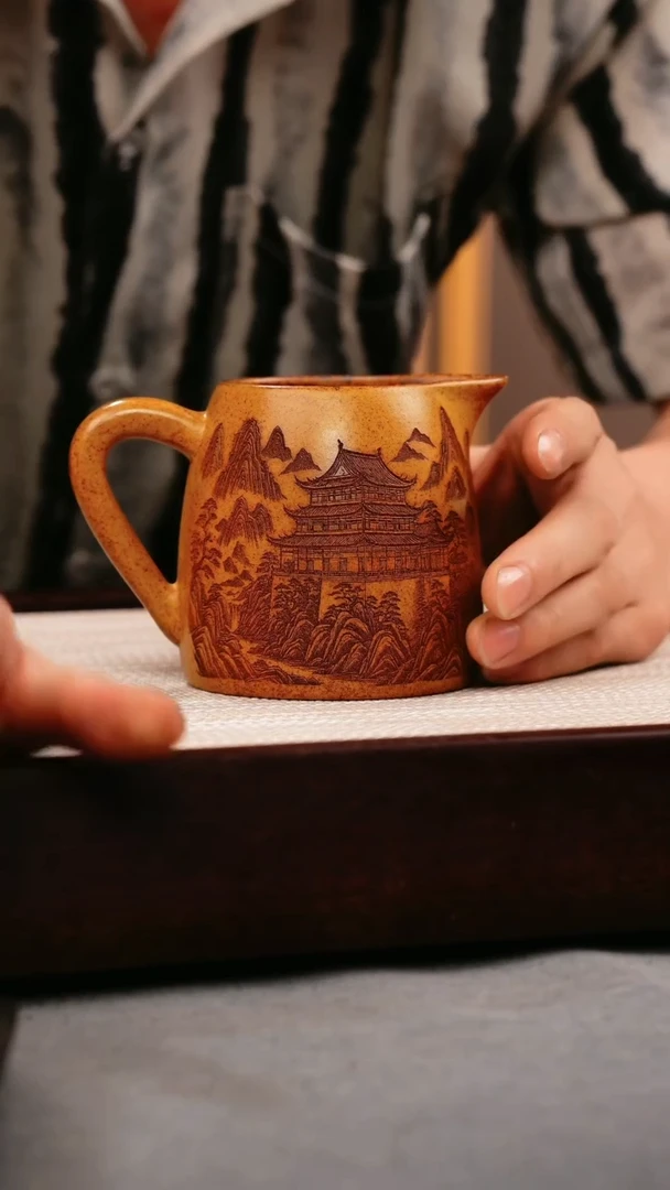 茶壶紫砂段泥 公道杯