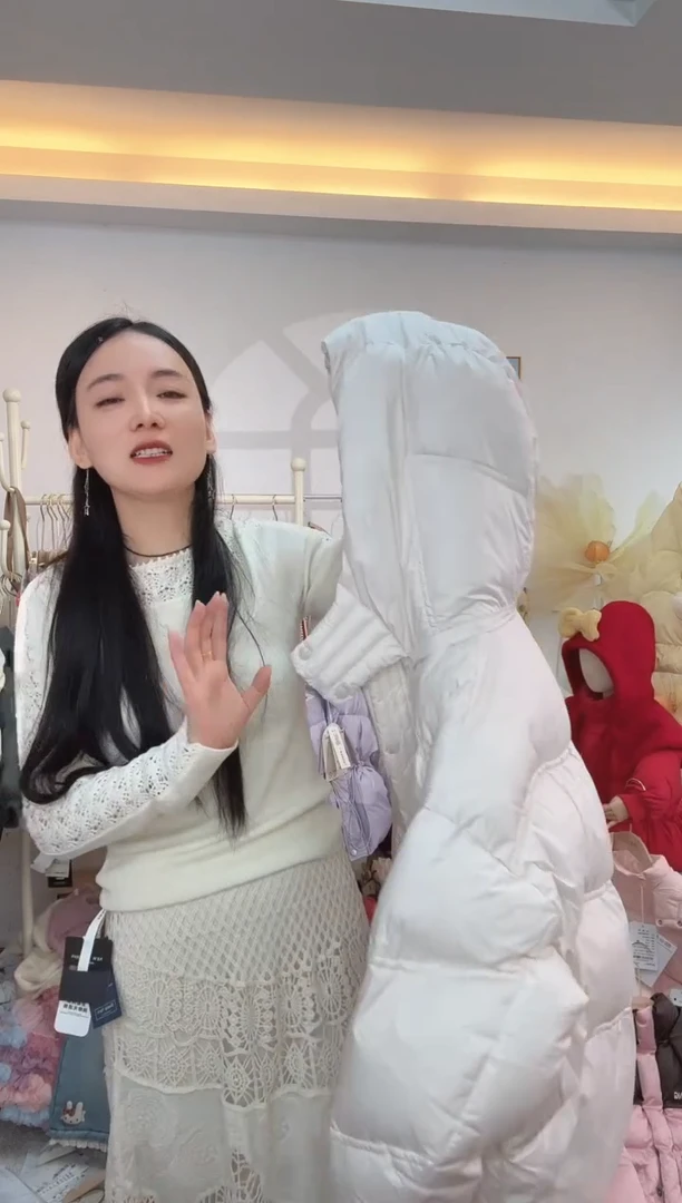 白色极寒羽绒----170