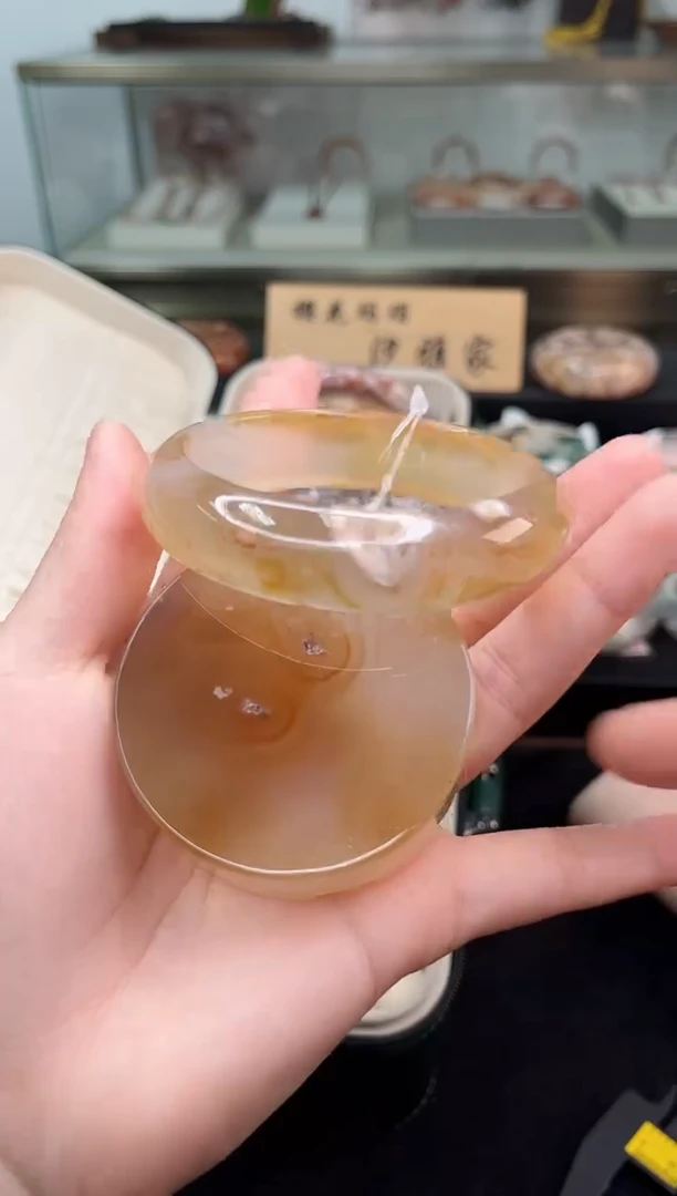 未镶嵌手镯石英质玉60圈口（赠品镯心）3648505