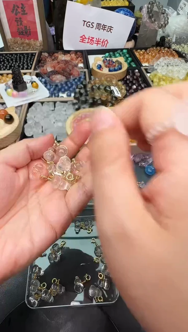 吊坠(不含链)未镶嵌水晶38多样性发其一/9.24/1个