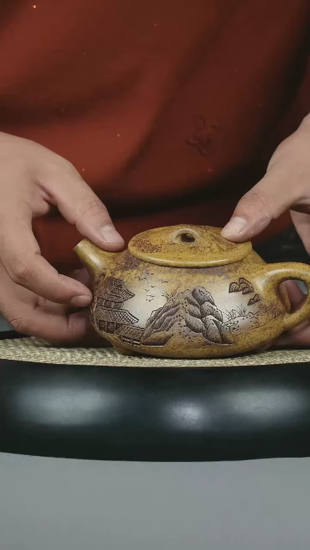 茶壶紫砂 龙骨金砂 景舟石瓢 观山