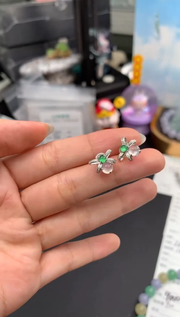 定制翡翠18K金镶嵌模式推广期48小时鉴赏期