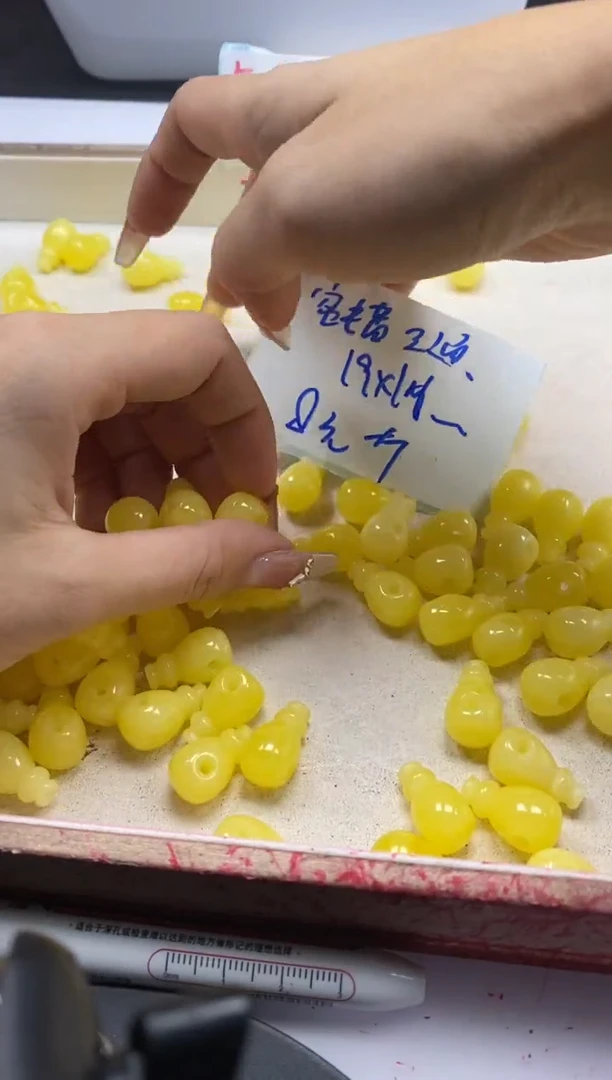 【闪购商品】蜜蜡颈饰未镶嵌w2蜜蜡三通*1个