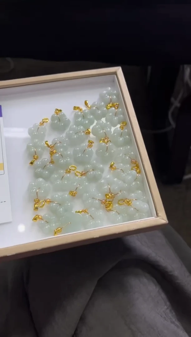 颈饰未镶嵌翡翠K278 /多样性发一件/配绳子