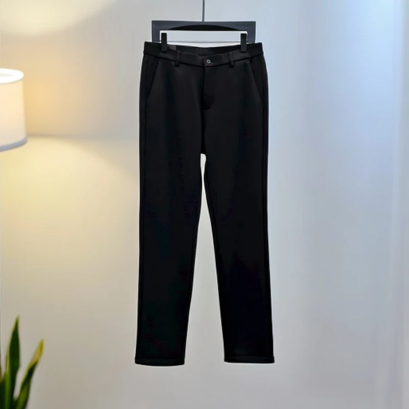 【休闲裤34564】男士秋季轻奢商务绅士经典百搭通勤直筒休闲裤