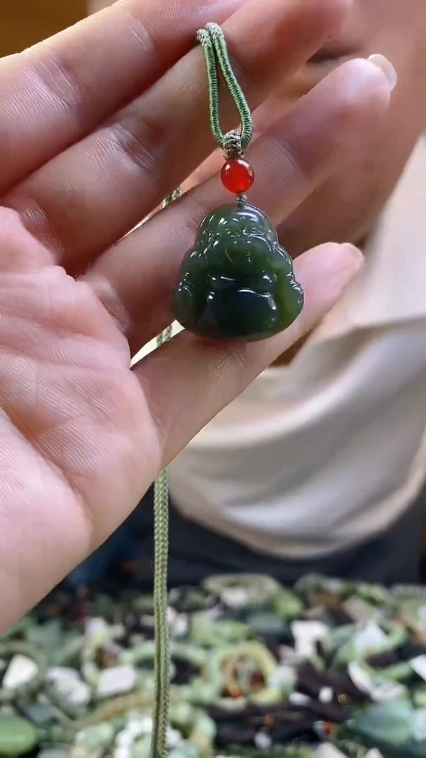 和田玉未镶嵌颈饰多样性发货，拍一发一