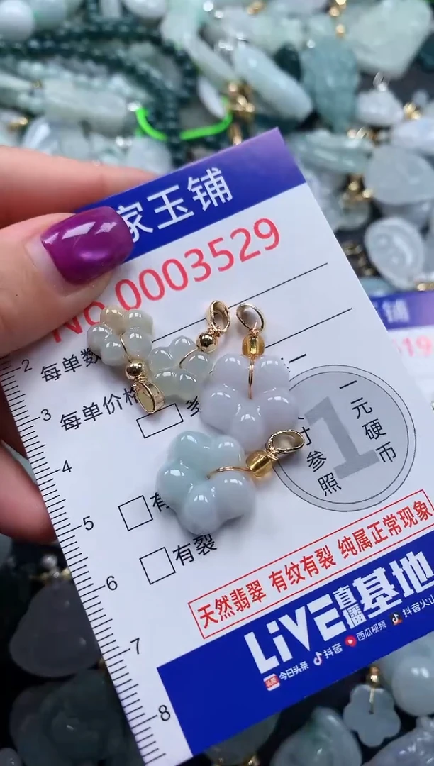 颈饰未镶嵌翡翠3529