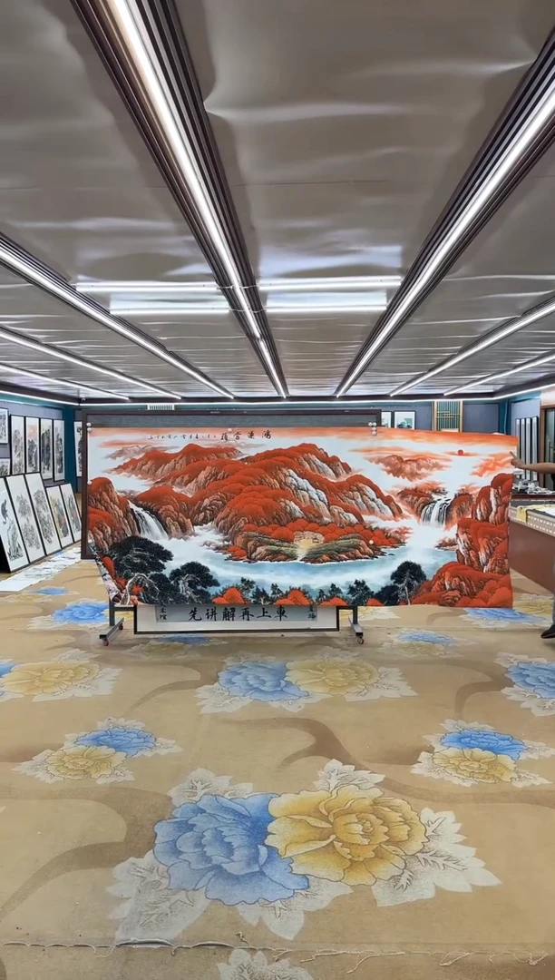 绘画DC  刘雪红-大丈二-山水国画
