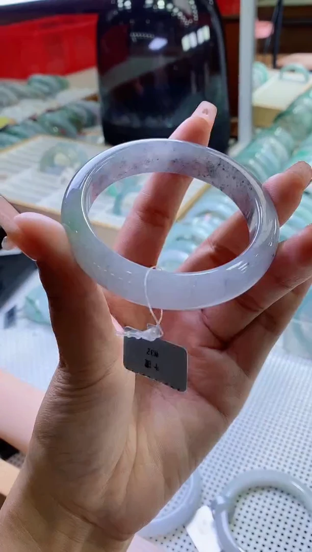 未镶嵌手镯翡翠正圈56圈口，4006