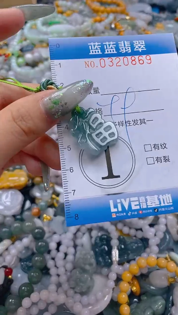 翡翠未镶嵌颈饰闪购0320869