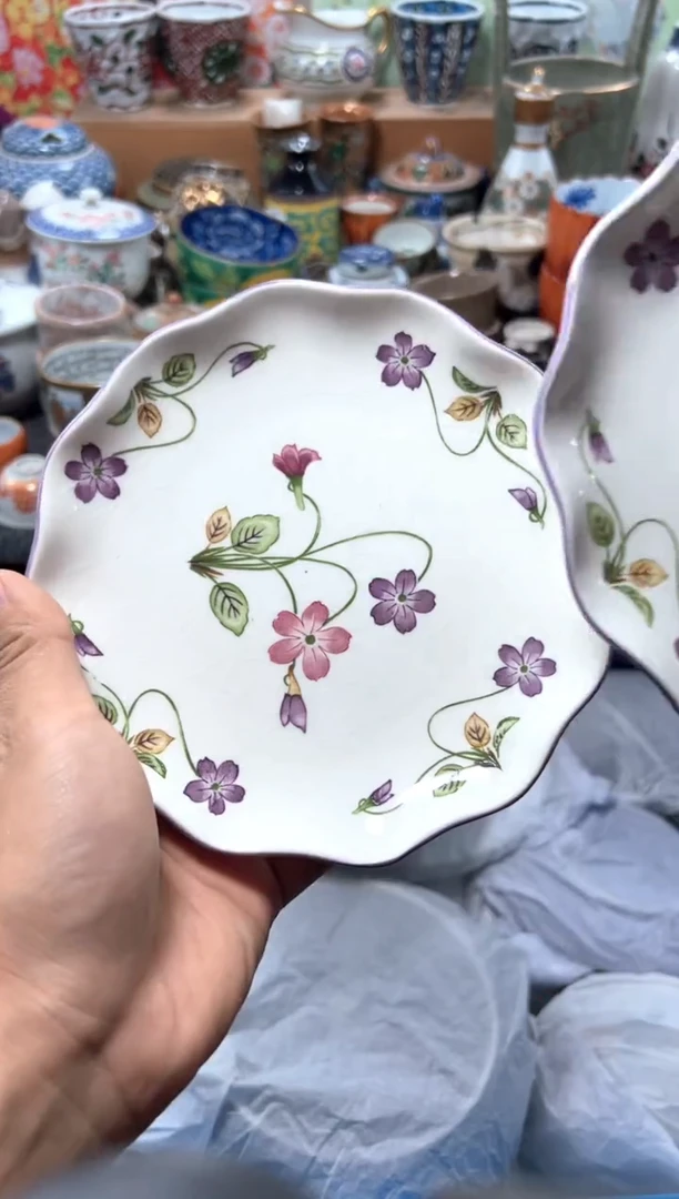 瓷片j**z夏目海外回流瓷器中古品。