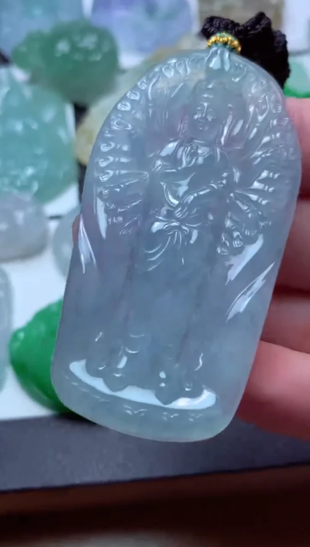 翡翠未镶嵌颈饰天然翡翠