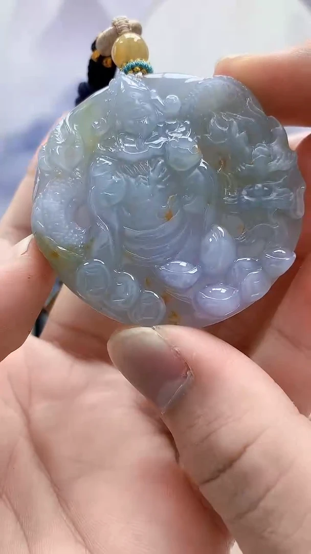 未镶嵌定制翡翠4898bb-毛货挂件63