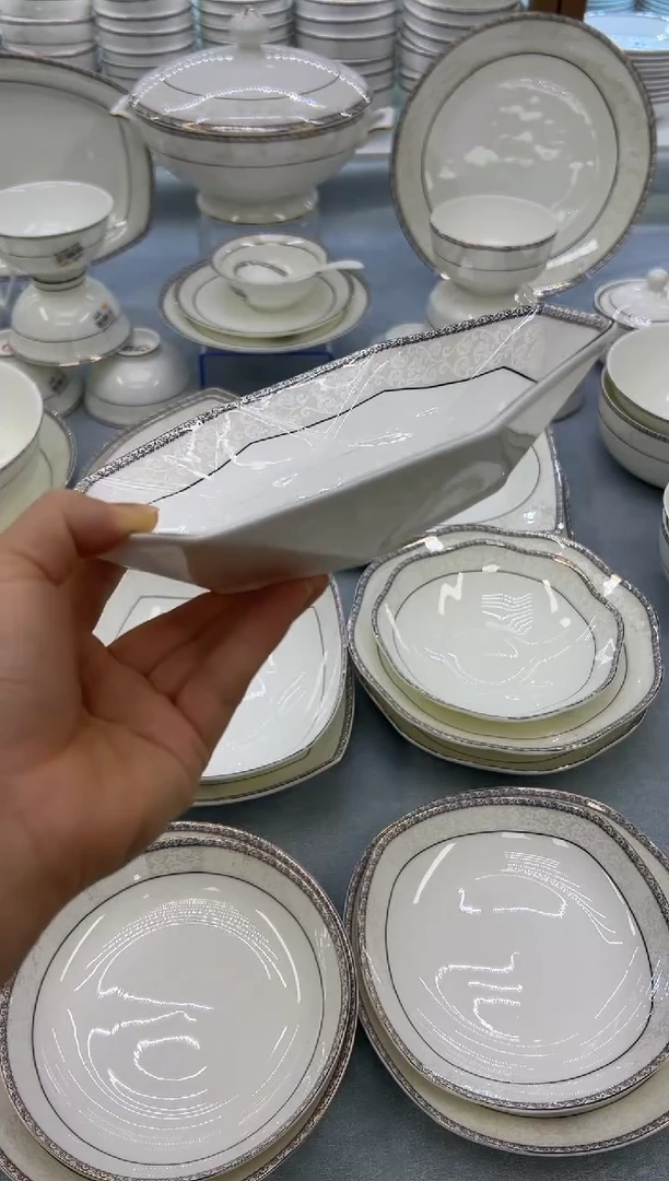 骨瓷玲珑8钻石2个