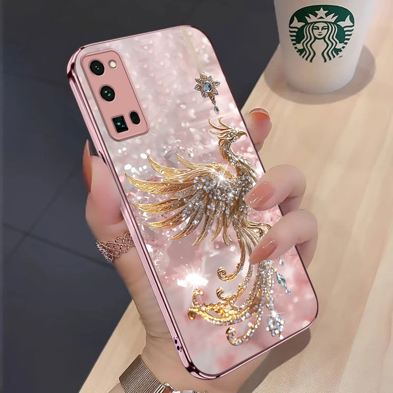 金钻凤凰荣耀30Pro手机壳EBG-AN00新款高级感散热金属漆