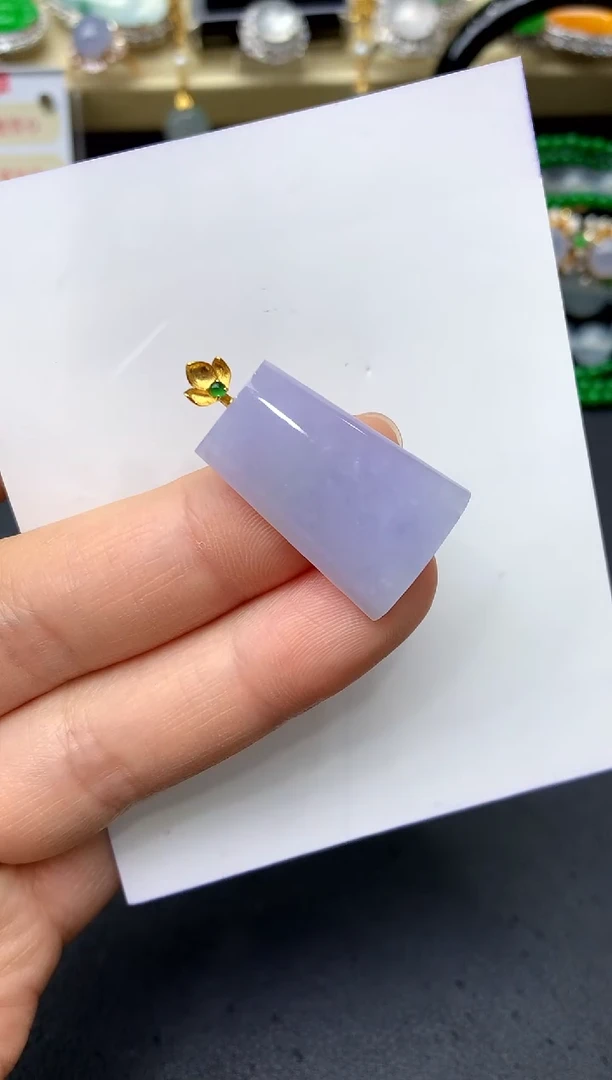 颈饰18K金镶嵌翡翠101 -中国好珍宝