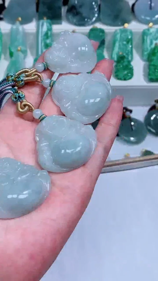 翡翠未镶嵌颈饰吊坠团购多样性发一件
