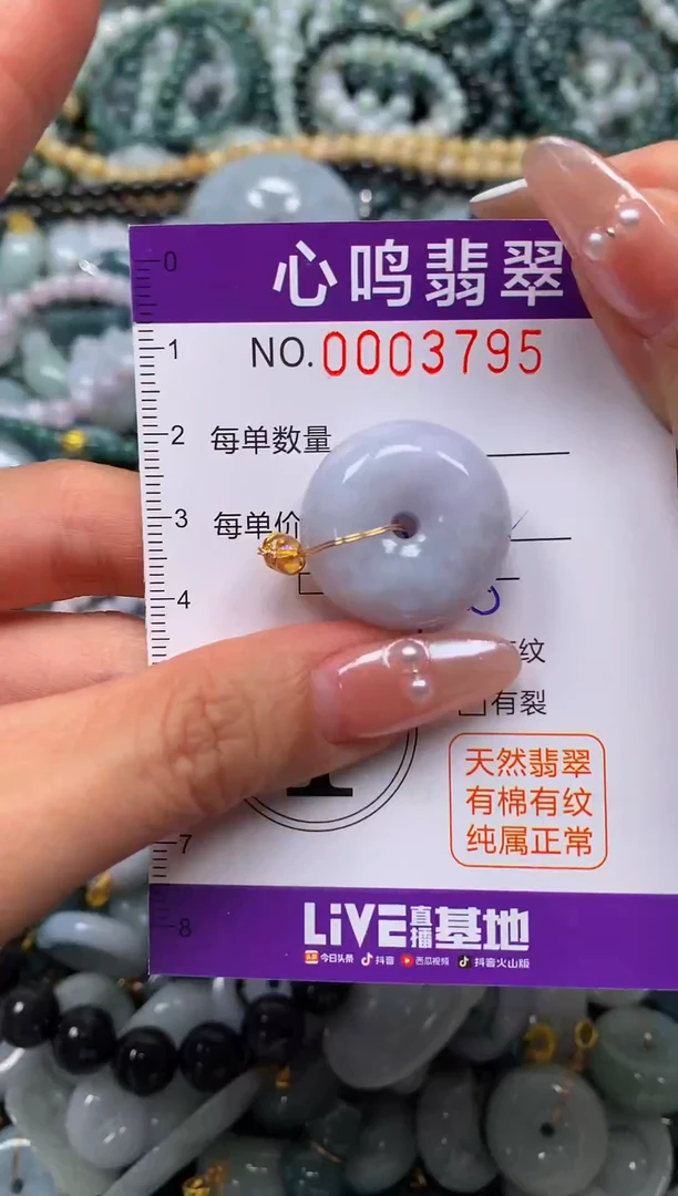 颈饰未镶嵌翡翠闪购003795