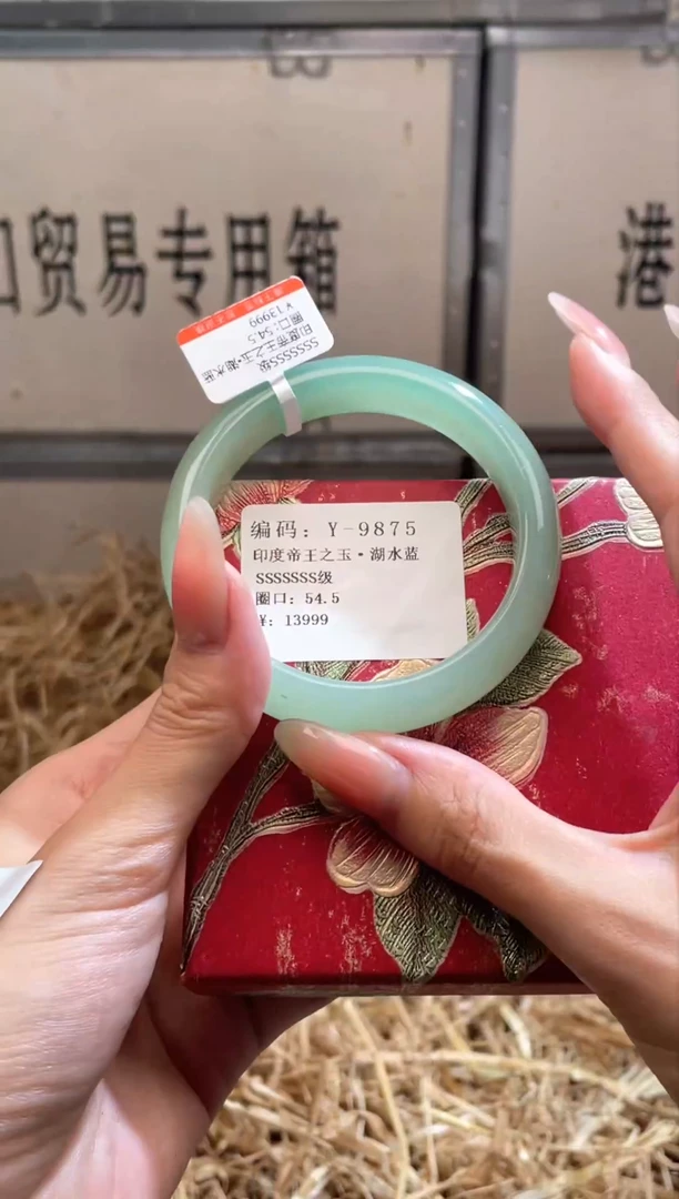 未镶嵌手镯石英质玉Y9875