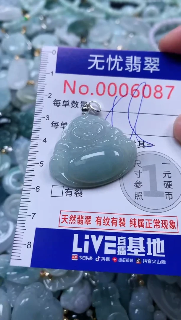 颈饰未镶嵌翡翠6087