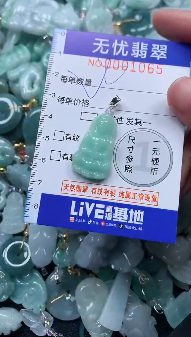 颈饰未镶嵌翡翠1065