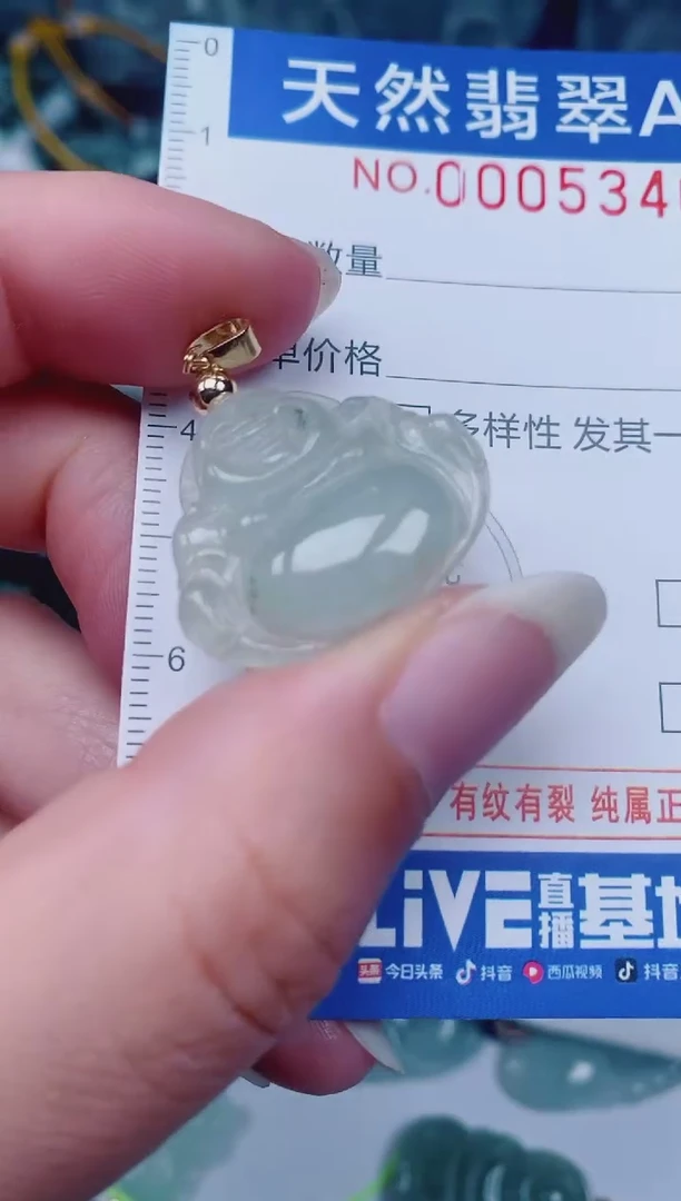 颈饰未镶嵌翡翠00005340