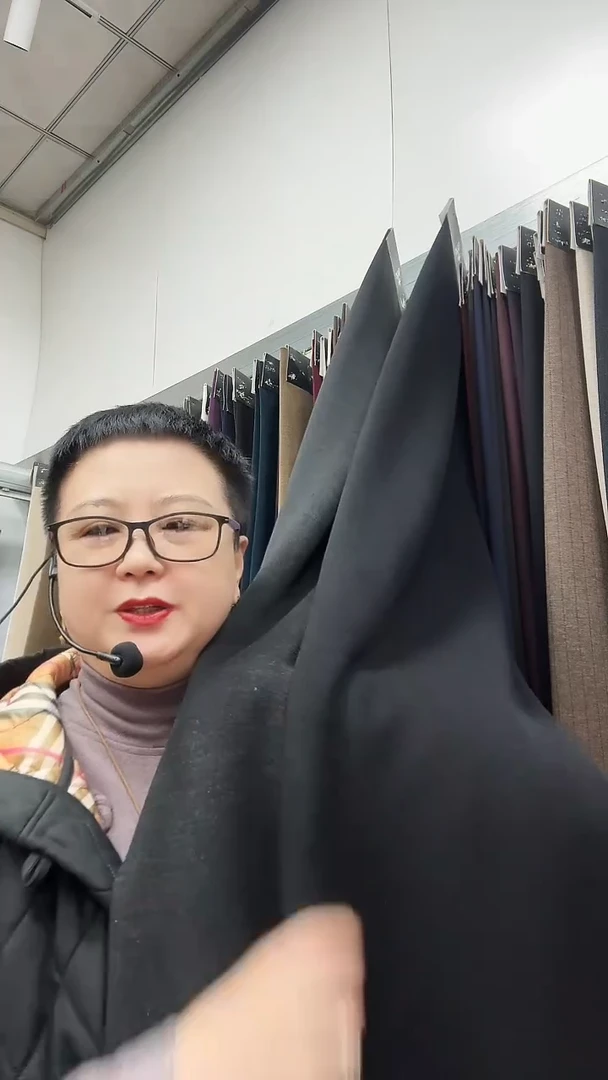 蚕丝羊绒 黑灰1米黑色1.1米