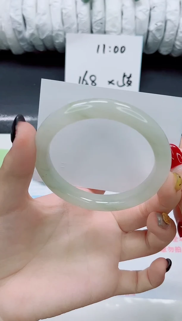 未镶嵌手镯石英质玉0132-59