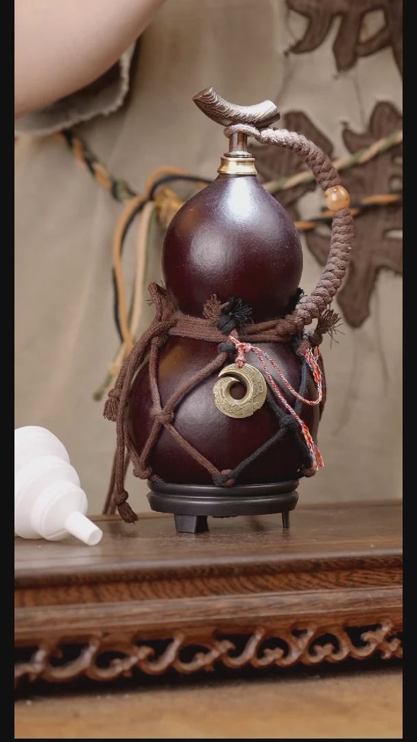 22号精品天然大漆酒葫芦一物一拍~