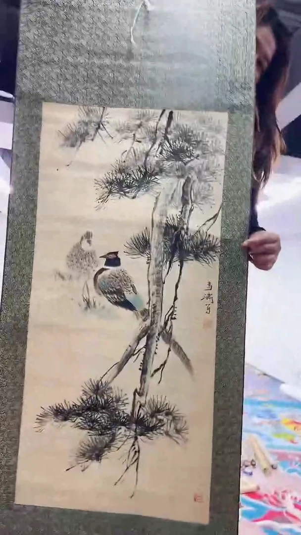 北京惜客精品书画（雪涛轴子画）