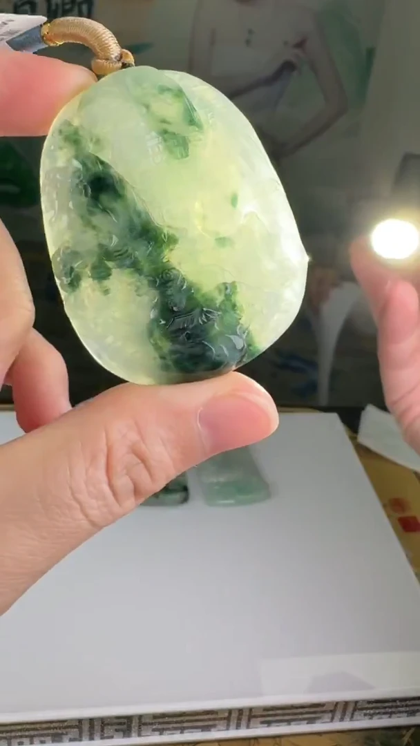 颈饰未镶嵌翡翠翡翠多样性发其一