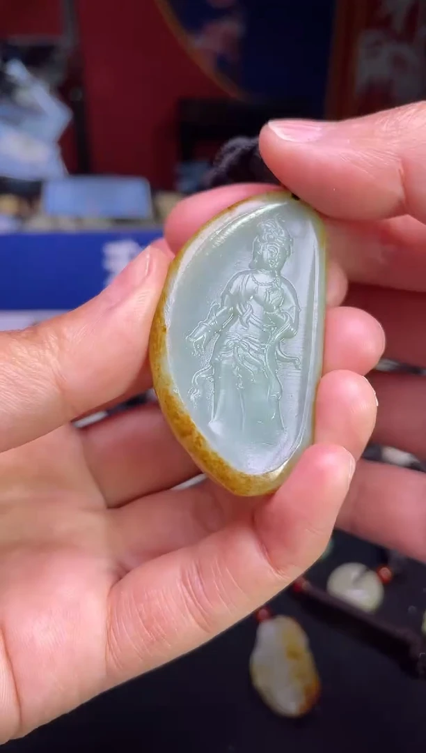 颈饰未镶嵌和田玉1