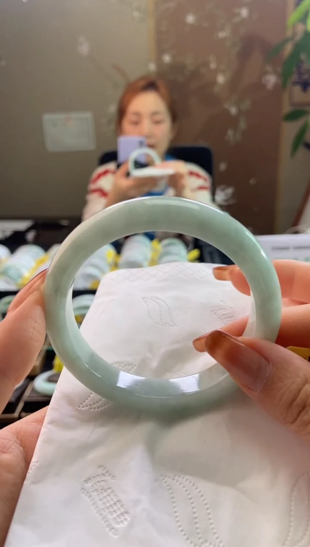 未镶嵌手镯翡翠58.9圈口t