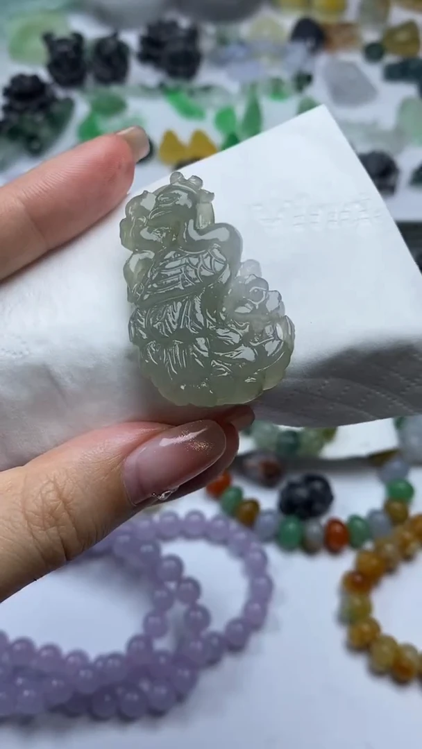 未镶嵌定制翡翠毛货定制不退不换