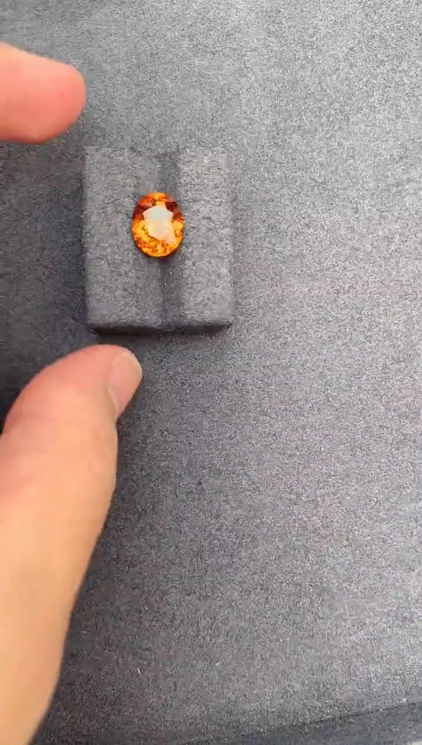 【闪购商品】石榴石（芬达石）裸石未镶嵌3.6ct芬达