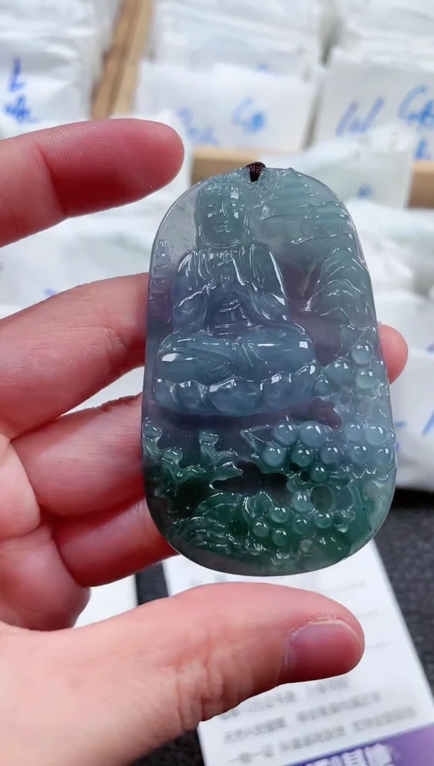 【闪购商品】翡翠颈饰未镶嵌00001090大日