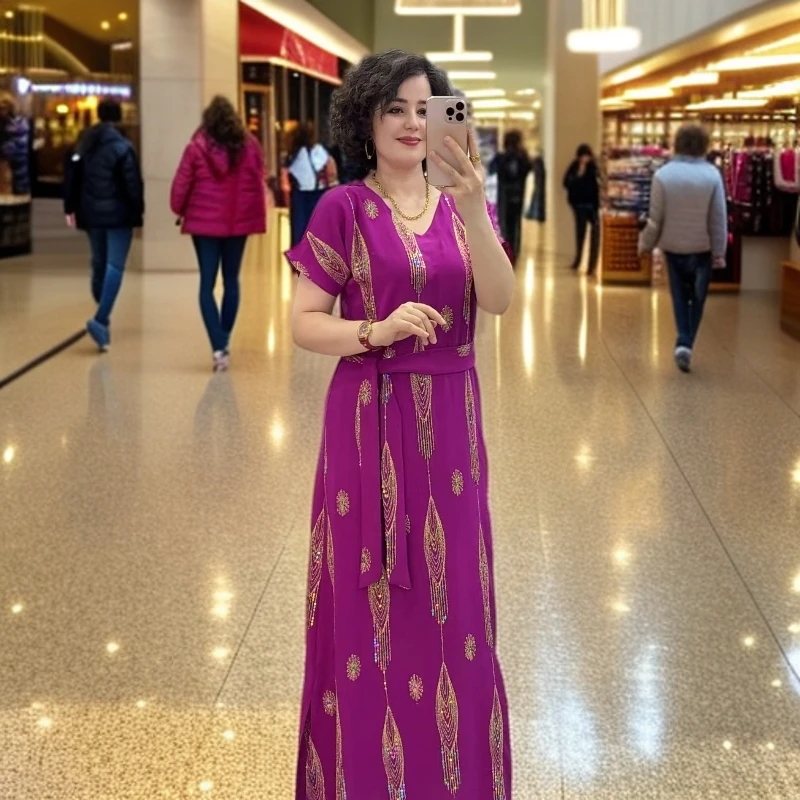 艾德莱斯6606款大码连衣裙