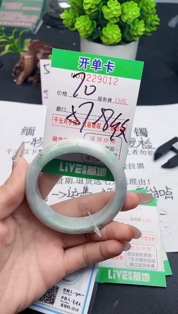 未镶嵌手镯翡翠12天然翡翠A货