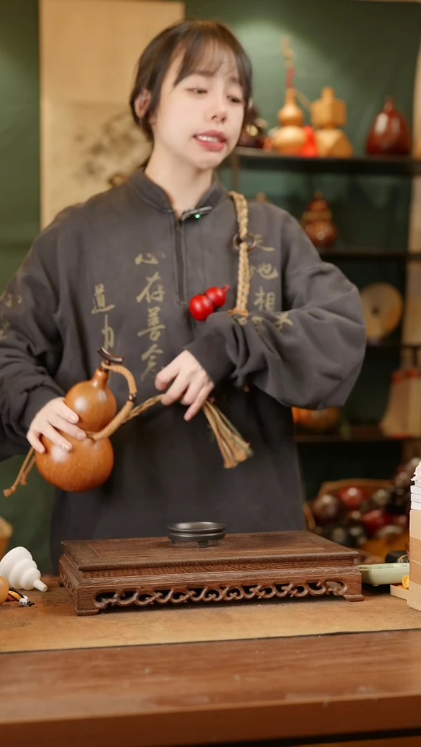 56号精品天然大漆酒葫芦一物一拍~