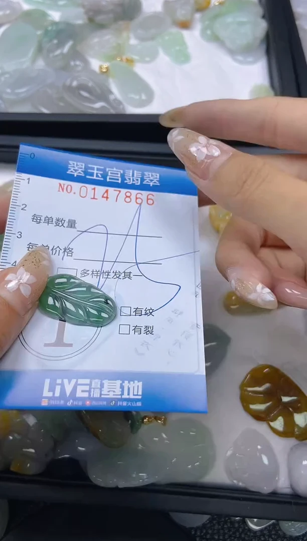 翡翠未镶嵌颈饰闪购0147866