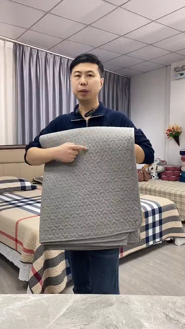 棉180cm*210cm 烟青灰