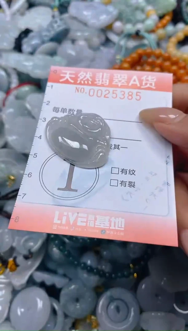 翡翠未镶嵌颈饰闪购0025385